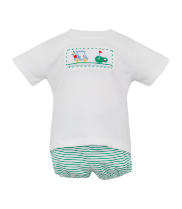 Petit Bebe Petit Bebe Boy's Golf Diaper Set