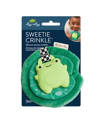 Itzy Ritzy Frog Sweetie Crinkle