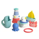 Itzy Ritzy Seaside Splash Bath Toy Set