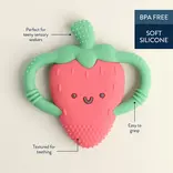 Itzy Ritzy Strawberry Chew Crew Teether