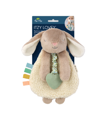 Itzy Ritzy Taupe Bunny Itzy Friends Lovey