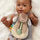 Itzy Ritzy Taupe Bunny Itzy Friends Lovey