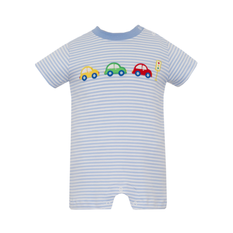 Claire & Charlie Claire & Charlie Cars Romper