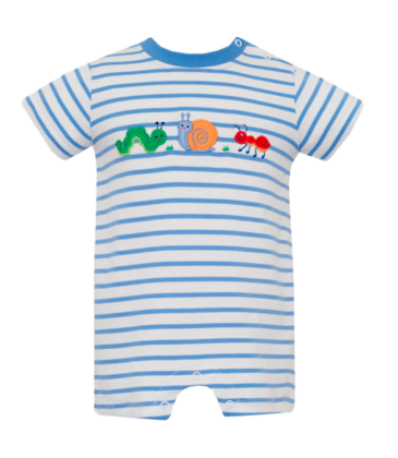 Claire & Charlie Claire & Charlie Backyard Bugs Romper