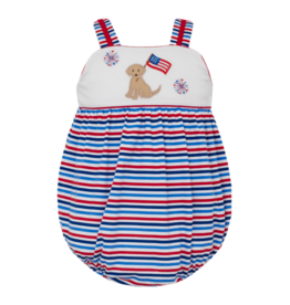 Claire & Charlie Claire & Charlie Patriotic Pup Bubble