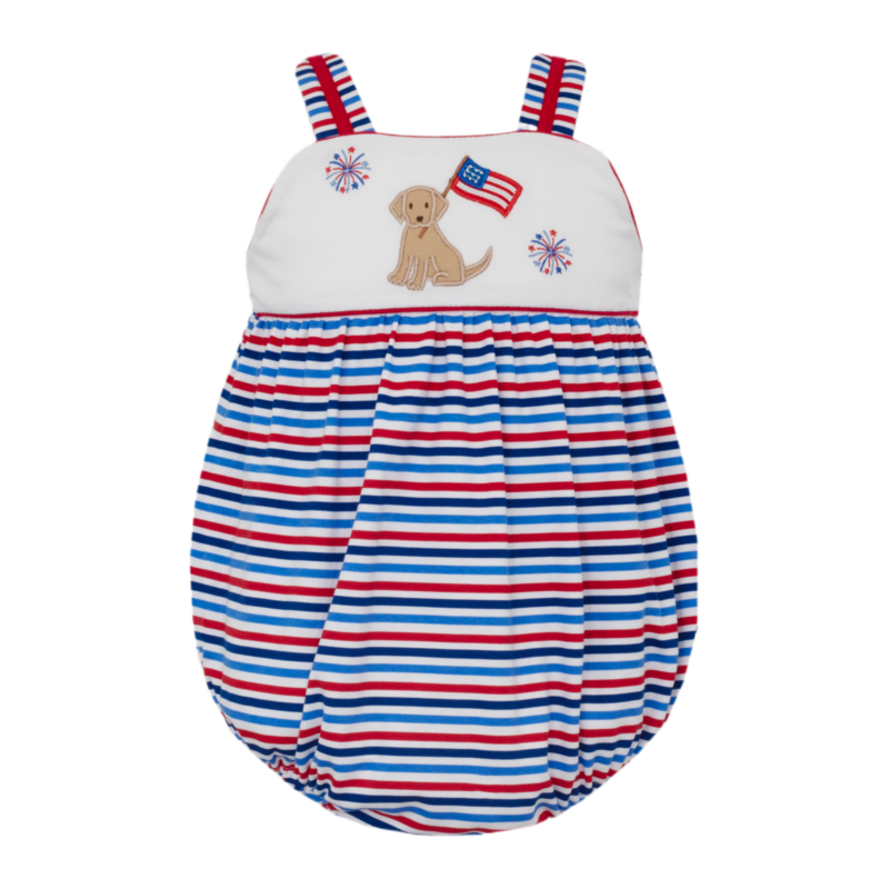 Claire & Charlie Claire & Charlie Patriotic Pup Bubble