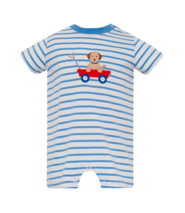 Claire & Charlie Claire & Charlie Dog Ride Romper