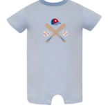 Claire & Charlie Claire & Charlie Baseball Romper