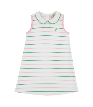 The Beaufort Bonnet Company TBBC Maude's Peter Pan Collar Dress - Tradd Street Stripe