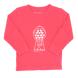 Mustard & Ketchup Mustard & Ketchup LS Pink Bubble Gum T-Shirt