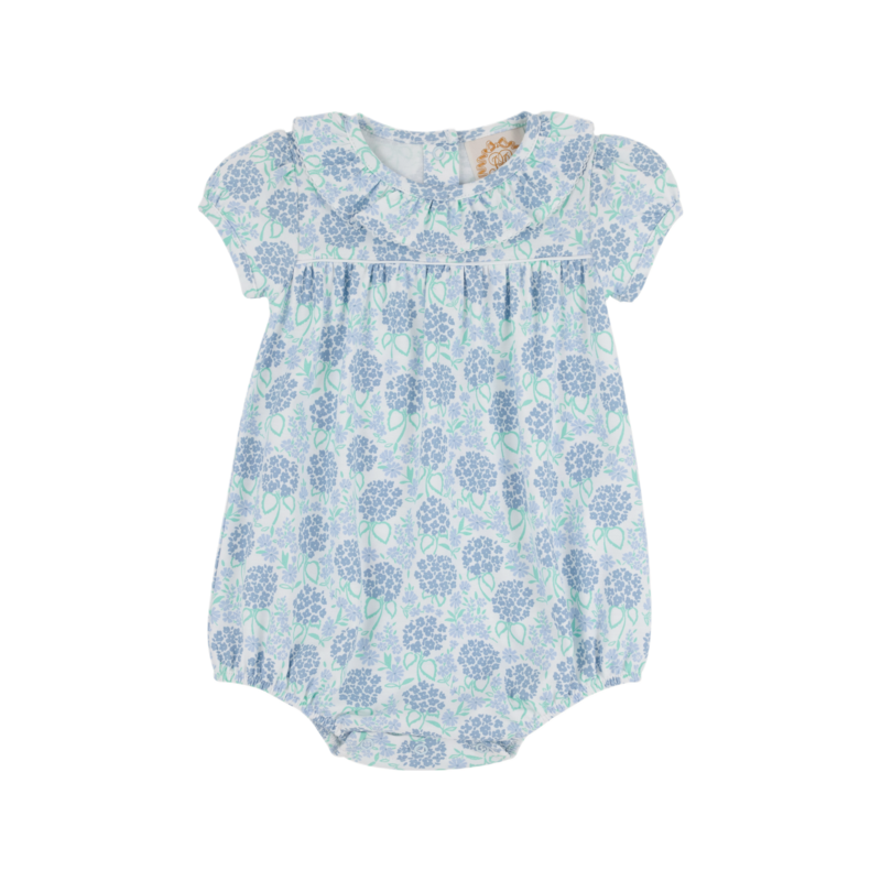 The Beaufort Bonnet Company TBBC Ramona Ruffle Bubble - Handful of Hydrangeas