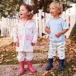 The Beaufort Bonnet Company TBBC Carter Crewneck - Beale Street Blue Stripe