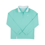 The Beaufort Bonnet Company TBBC Prepletic Hayword Half Zip - Turks Teal