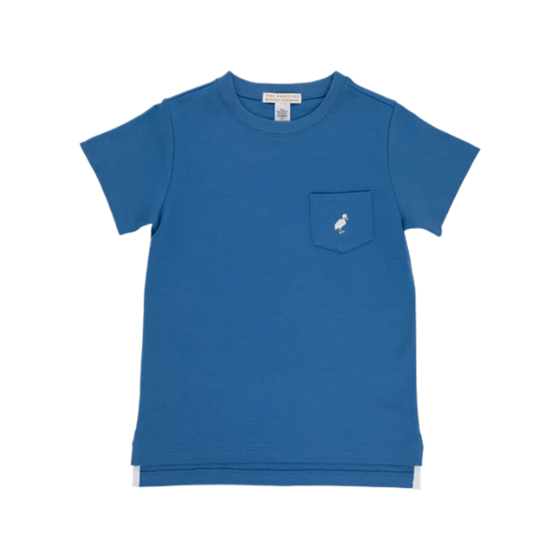 The Beaufort Bonnet Company TBBC Carter Crewneck - Wood Boat Blue