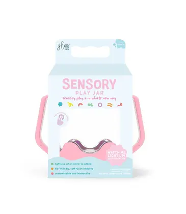 Glo Pals Glo Pals Bubblegum Pink Sensory Play Jar