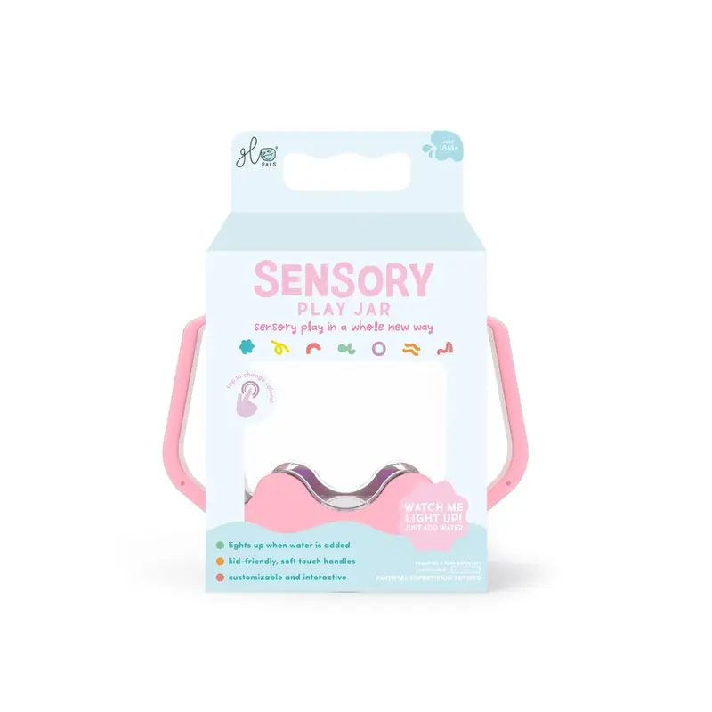Glo Pals Glo Pals Bubblegum Pink Sensory Play Jar