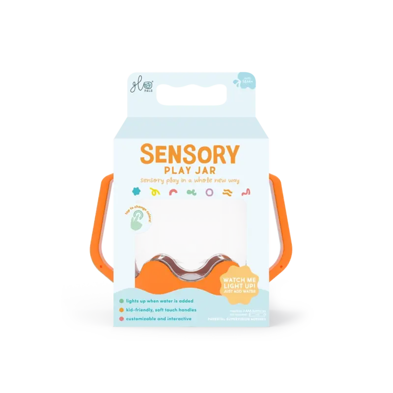 Glo Pals Glo Pals Orange Sensory Play Jar