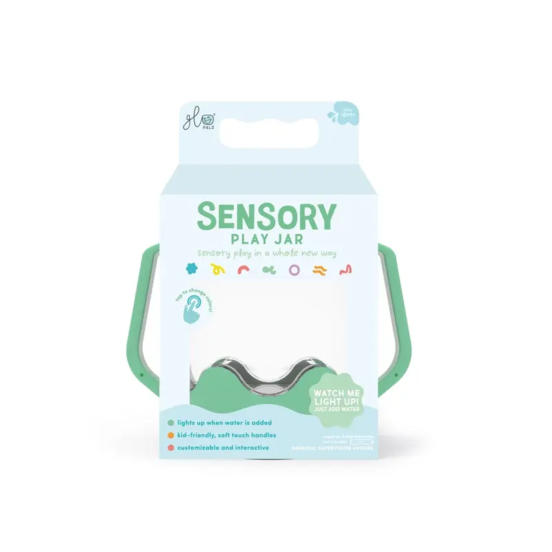 Glo Pals Glo Pals Teal Sensory Play Jar