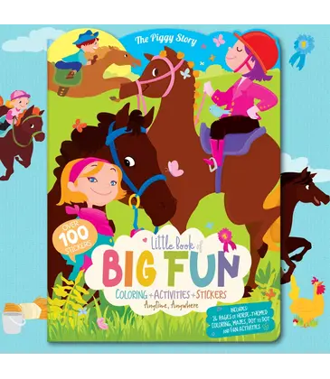 Girl Nation Little Book of Big Fun Activity Book - Horse Play