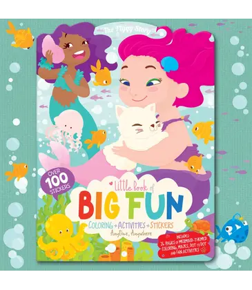 Girl Nation Little Book of Big Fun Activity Book - Magical Mermaids