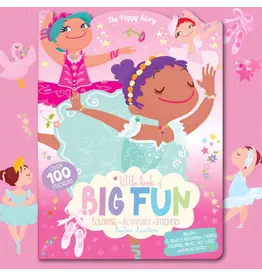 Girl Nation Little Book of Big Fun Activity Book - Pretty Ballerinas