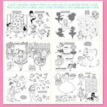 Girl Nation Little Book of Big Fun Activity Book - Pretty Ballerinas