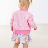 Mila & Rose Mila & Rose Bubblegum Pink Sequin Jacket