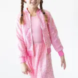 Mila & Rose Mila & Rose Bubblegum Pink Sequin Jacket