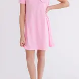 Mila & Rose Mila & Rose Bubblegum Pink T-Shirt Dress