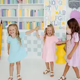 Mila & Rose Mila & Rose Bubblegum Pink T-Shirt Dress