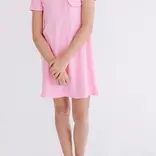 Mila & Rose Mila & Rose Bubblegum Pink T-Shirt Dress