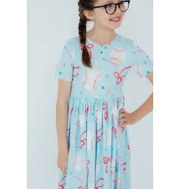 Mila & Rose Mila & Rose Grand Slam Glam Pocket Twirl Dress