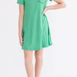 Mila & Rose Mila & Rose Kelly Green T-Shirt Dress