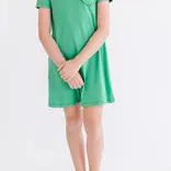 Mila & Rose Mila & Rose Kelly Green T-Shirt Dress
