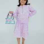 Mila & Rose Mila & Rose Lilac Velvet Sequin Jacket