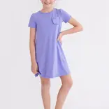 Mila & Rose Mila & Rose Periwinkle T-Shirt Dress