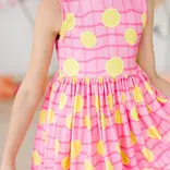 Mila & Rose Mila & Rose Pink Lemonade Tank Twirl Dress