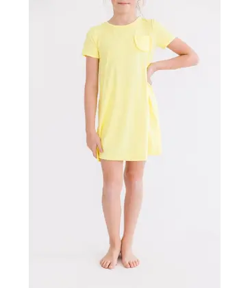 Mila & Rose Mila & Rose Yellow T-Shirt Dress