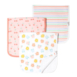 Copper Pearl Copper Pearl Cheery Burp Cloth Set (3-Pack)