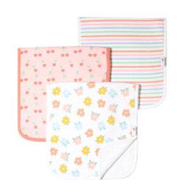 Copper Pearl Copper Pearl Cheery Burp Cloth Set (3-Pack)