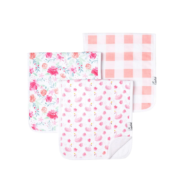 Copper Pearl Copper Pearl June Burp Cloth Set (3-pack)