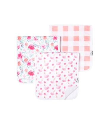 Copper Pearl Copper Pearl June Burp Cloth Set (3-pack)