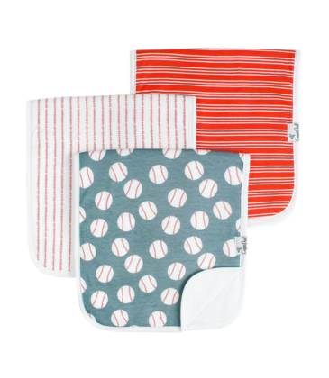 Copper Pearl Copper Pearl Slugger Burp Cloth Set (3-Pack)