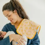 Copper Pearl Copper Pearl Clementine Burp Cloth Set (3-Pack)