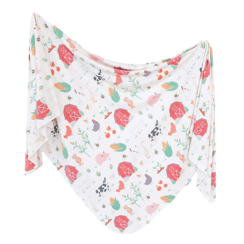 Copper Pearl Copper Pearl Farmstead Knit Blanket Single