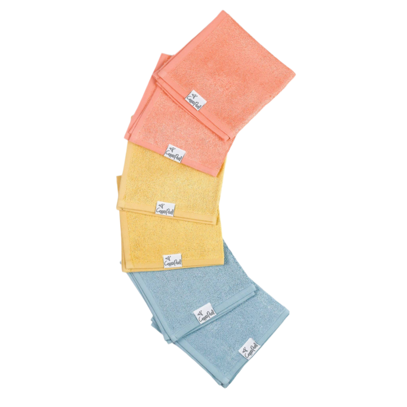 Copper Pearl Copper Pearl Piper Bamboo Washcloths (6-Pack)