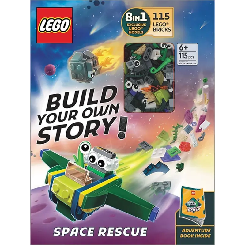 Lego Books Build Your Own Story: Space Rescue