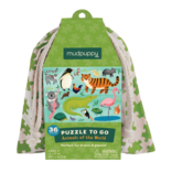Chronicle Books Mudpuppy Puzzle To Go: Animals of the World