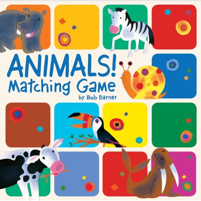 Chronicle Books Animals! Matching Game