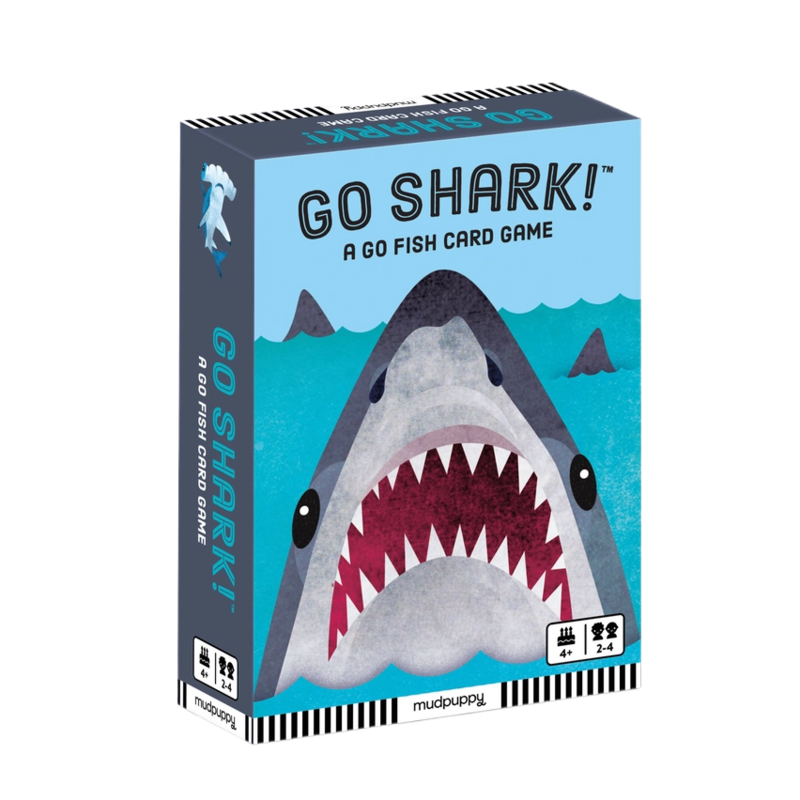 Chronicle Books Mudpuppy Go Shark! Card Game